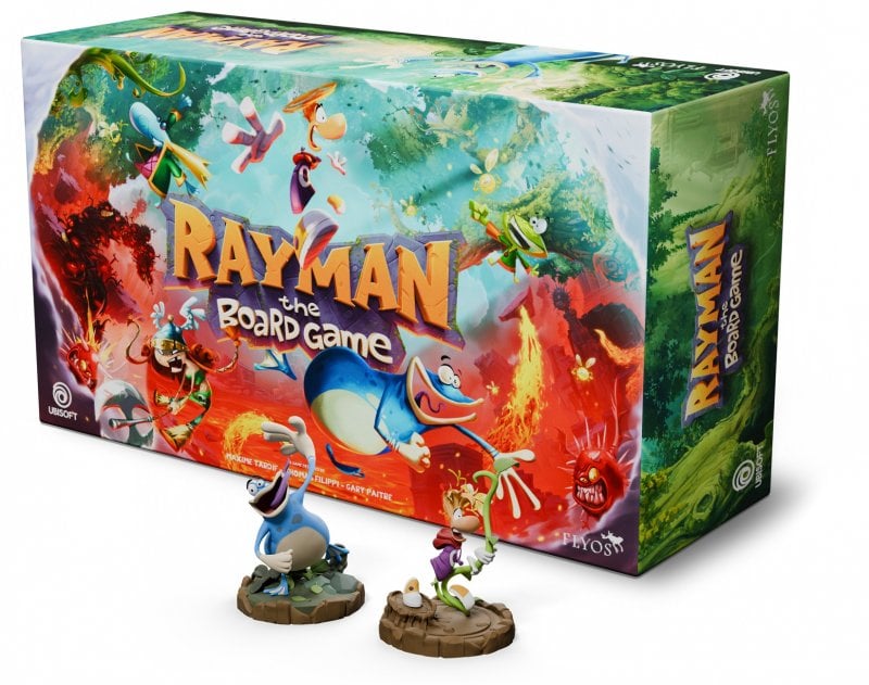 La scatola del gioco da tavolo di Rayman